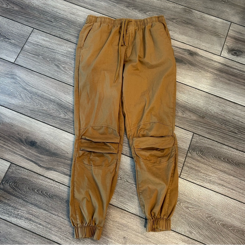 Men’s Dark Tan Jogger Pants